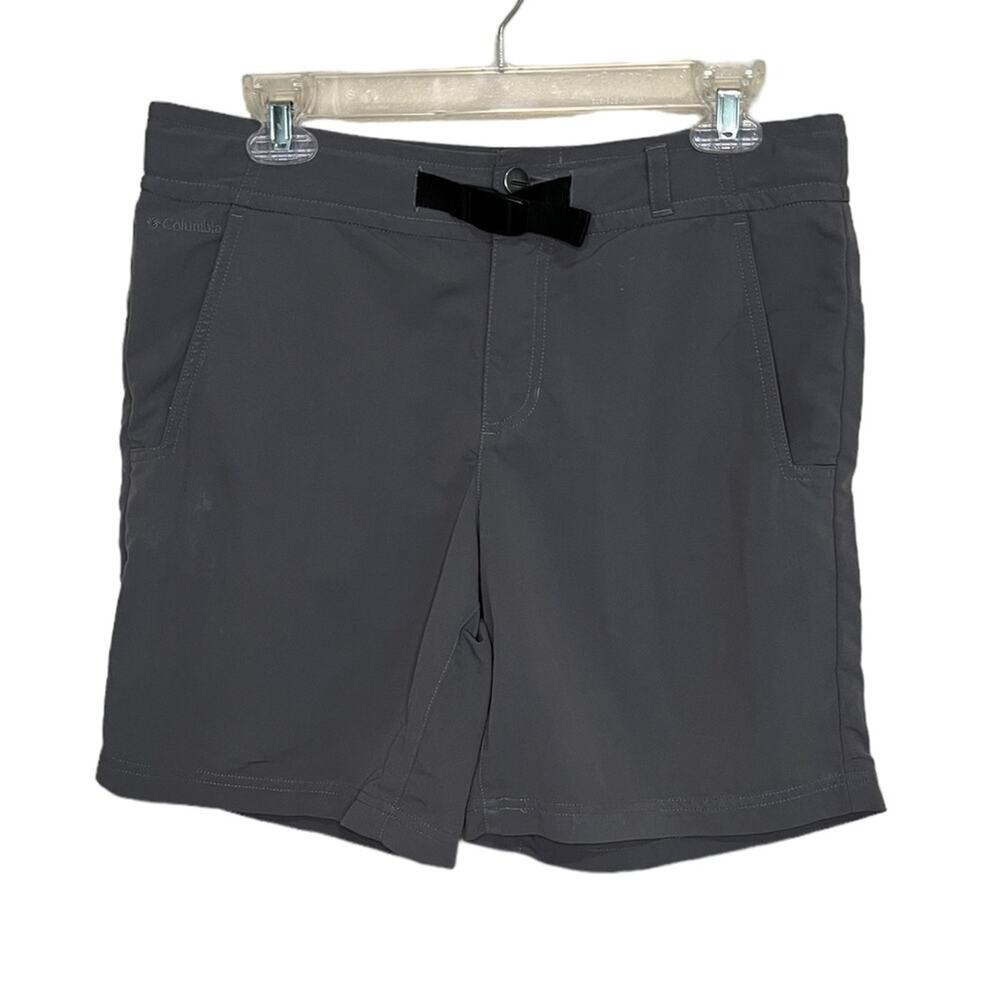 COLUMBIA Titanium Gray Nylon Shorts Women’s Size 10‎